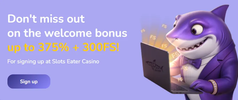 Welkomstbonus Slotseater casino – claim je bonus en gratis spins