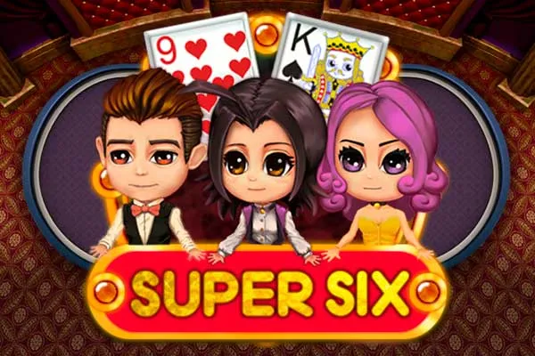 Super Six baccarat – live baccarat variant met Super Six side bet